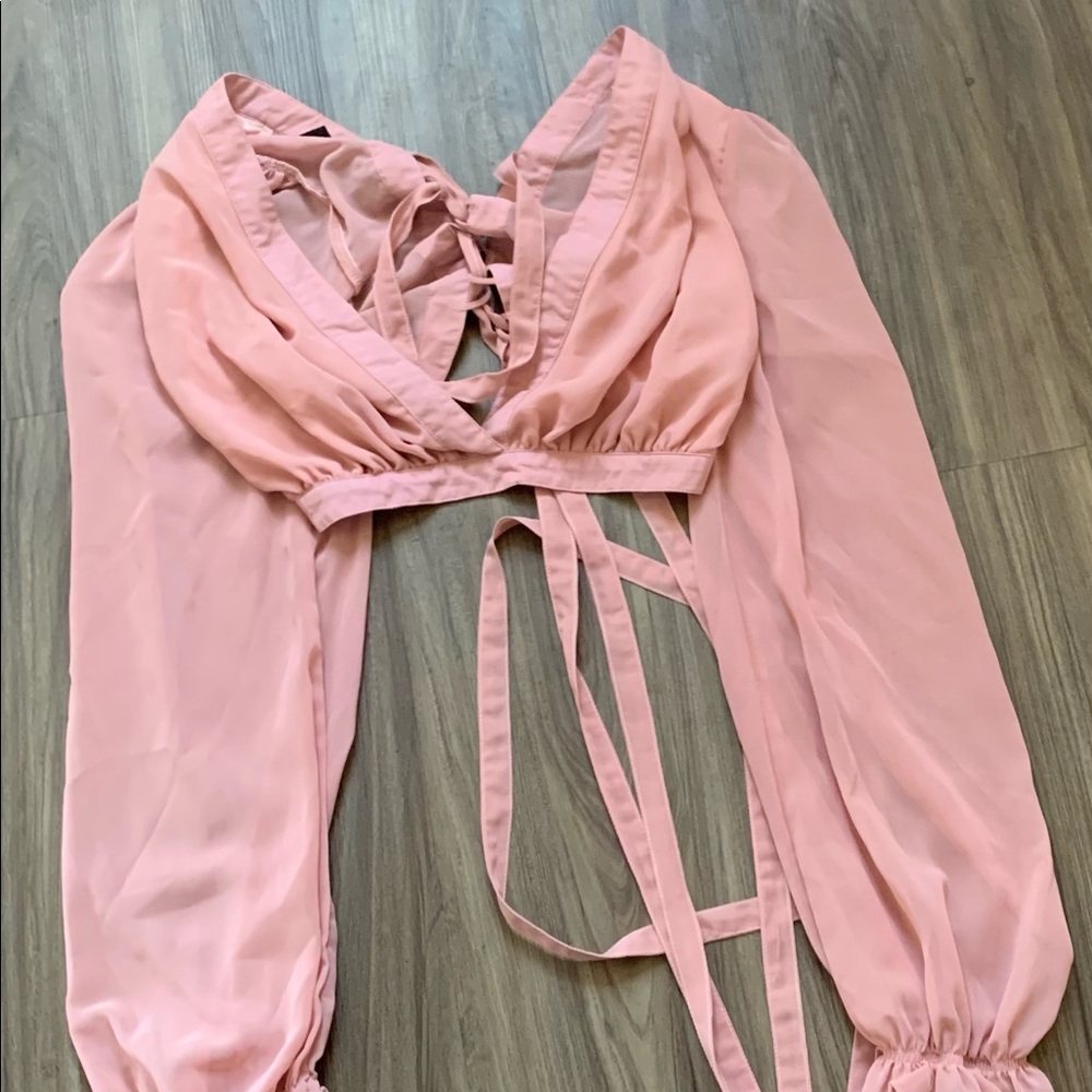 Tie Front Top
